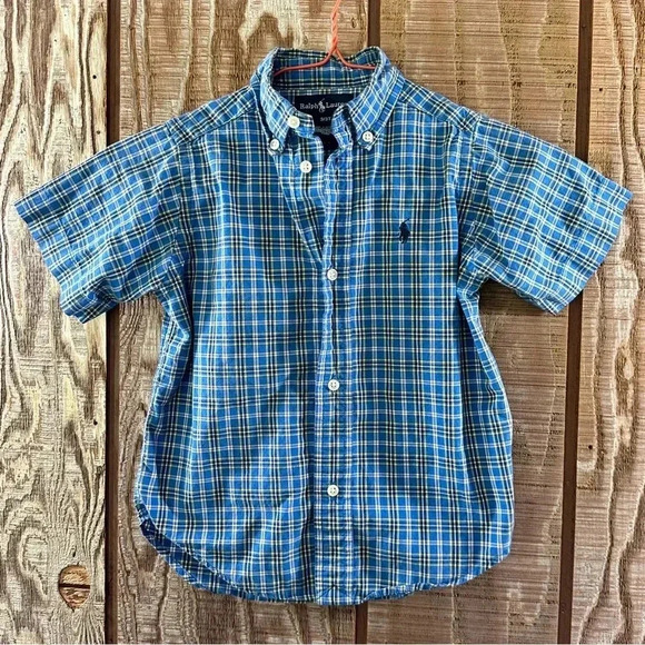 Polo Ralph Lauren Other - Polo Ralph Lauren Plaid  Button Up Sz 3T